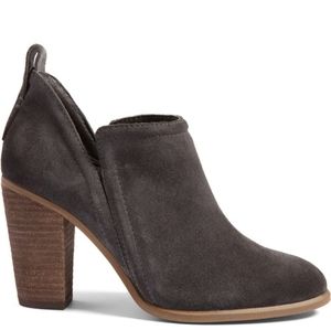 Vince Camuto Gray Suede Booties